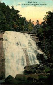NORTH CAROLINA HIGH FALLS IN THE BEAUTIFUL SAPPHIRE COUNT...