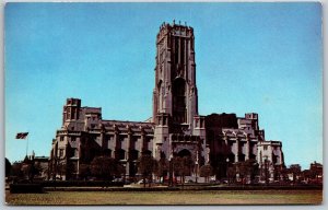 Vtg Indiana IN Indianapolis Scottish Rite Cathedral 1950s View Postcard