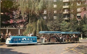 1950s DC Washington Sheraton Park Hotel Train Colorpicture Postcard 22-11163