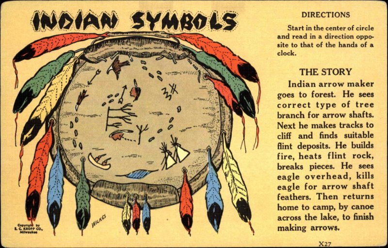 american indian symbol drawings