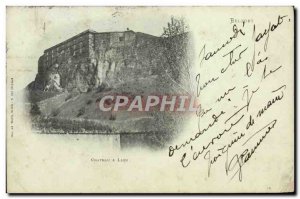 Postcard Old Chateau Lion Belfort