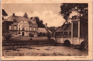 Netherlands Diepenheim Huize Diepenheim Vintage Postcard 09.03