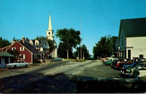 New Hampshire Monadnock Region Village Of Dublin Street Scene