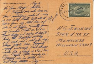 HALDEN.FREDICKSTEN FESTNING  1965