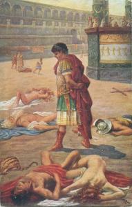 Quo vadis ? Nero visits his victims - H. Sienkiewicz