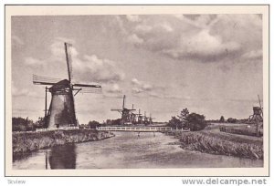 Windmill : Hollandse Molenserie , Netherlands, 20-40s #2