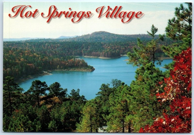 Postcard - Lake Lago - Hot Springs Village, Arkansas