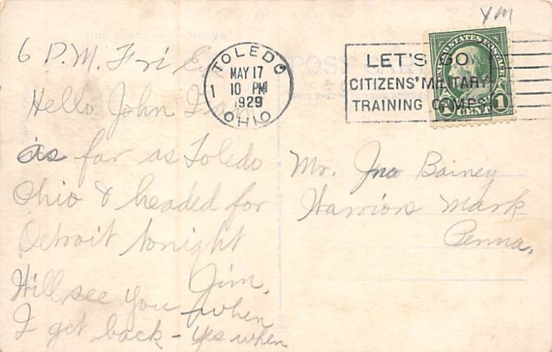 Public Library Toledo, Ohio OH Postcard