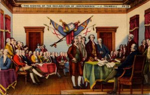 History The Signing Of The Declaration Of Independence