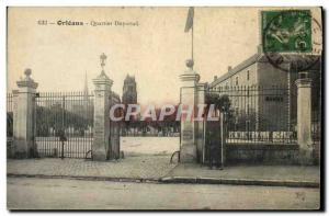 Postcard Old Army Orleans Quartier du Portail