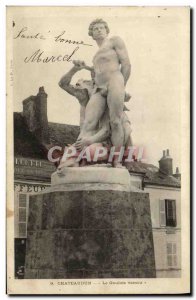 Old Postcard Chateaudun The Gauls defeated
