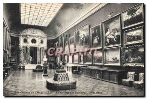 Old Postcard Chateau de Chantilly The Paintings Gallery