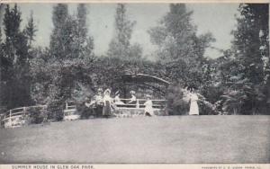 Illinois Peoria Summer House In Glen Oak Park 1917