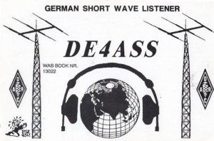 St Blasien German Amateur Radio Station QSL Postcard