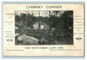 1910-20 Chimney Corner Restaurant Fort Montgomery, NY Postcard P91 