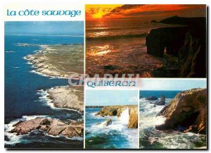Postcard Modern Colors of Brittany Quiberon Presqu'il of the Cote Sauvage