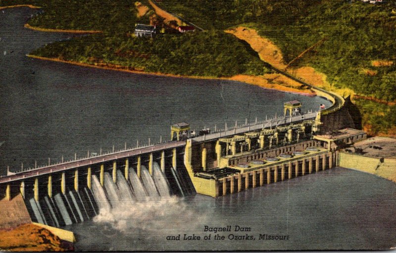 Missouri Lake Of The Ozarks Bagnell Dam Curteich