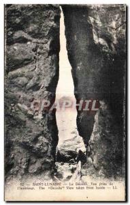 Postcard Old Saint Lunaire Decolle The View from Inside The I Decolle View ta...