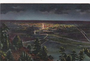 Colorado Denver Lights At Night From Lookout Mountain Curteich