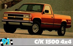 Cars 1991 Chevrolet C/K 1500 4 x 4