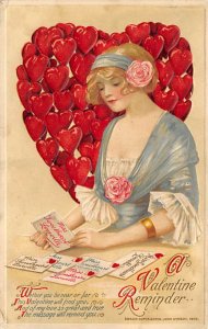 A Valentine Reminder Postcard