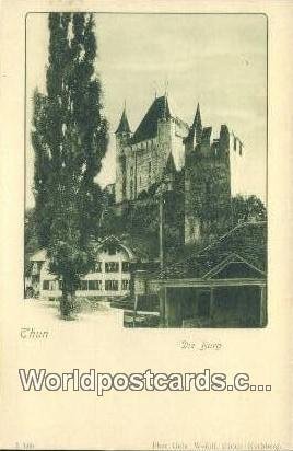 Die Burg Thun Swizerland Unused 