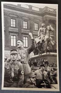 THIRD 3rd REICH ORIGINAL SMALL FORMAT COLLECTOR PHOTO CARD - GERMANY AWAKENS