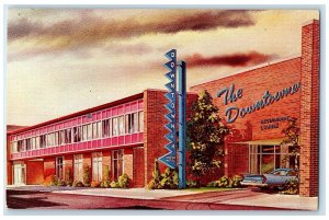 c1940's Downtowner Motor Hotel Roadside Lexington Kentucky KY Unposted Postcard