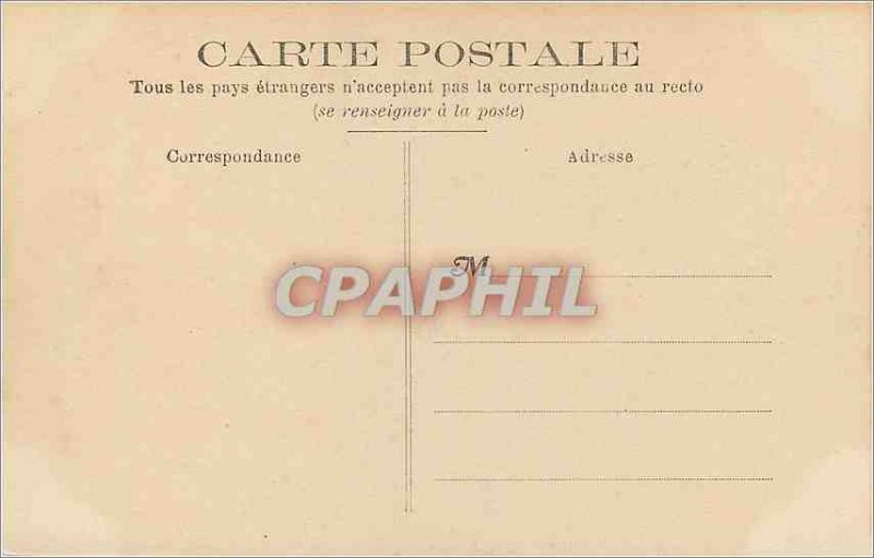 Old Postcard Arcueil Cachan The Church Children