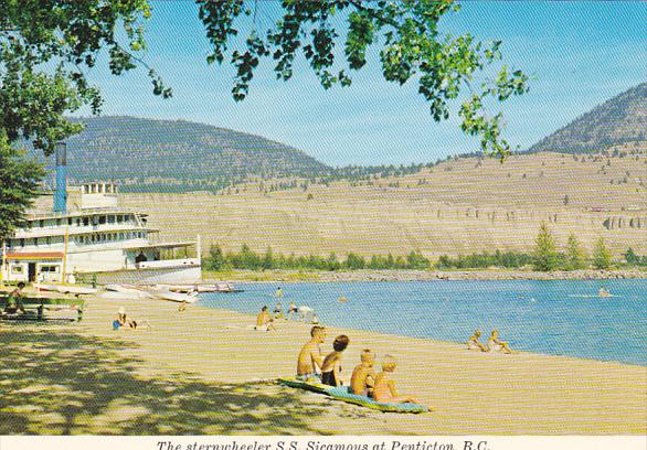 Canada Sternwheeler S S Sicamous At Penticton British Columbia