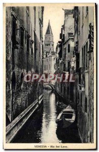 Old Postcard Venezia Rio Del Lovo