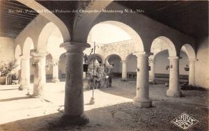Monterrey Mexico~Patio del Viejo Palacio del Obispado~Palace Courtyard~1935 RPPC