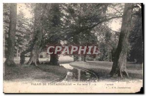 Postcard Old Palace of Fontainebleau