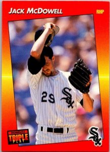 1992 Donruss Baseball Card Jack McDowell Chicago White Sox sk6152