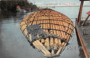 Log Raft Ocean Towing Unused 