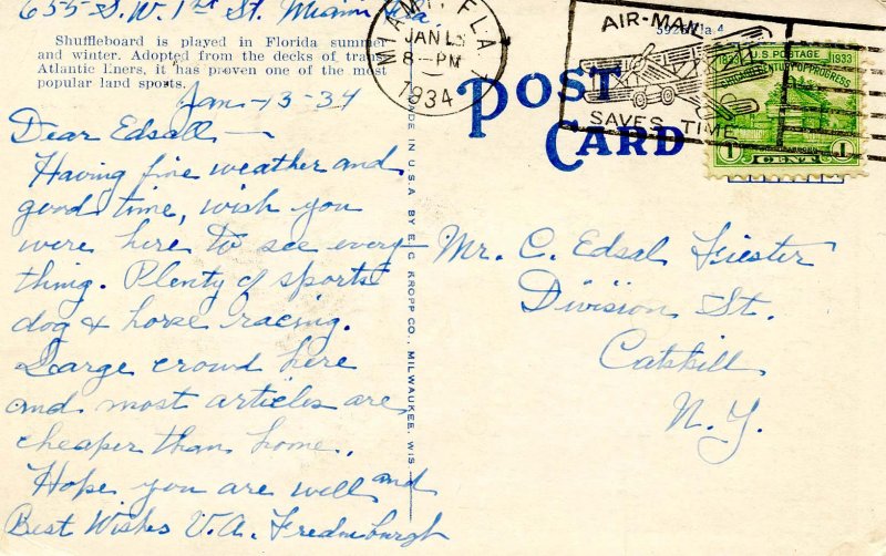 FL - Playing Shuffleboard