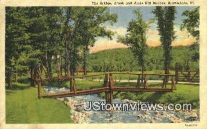 The Bridge, Brook & Ames Hill Birches - Brattleboro, Vermont