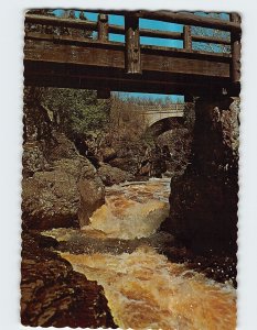 Postcard Falls On Temperance River, Tofte, Minnesota