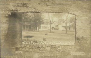 Gorham NH Willis House & Annex c1910 Real Photo Postcard
