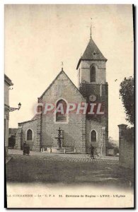 Old Postcard Normandy Surroundings Of Rugles Lyre L & # 39Eglise