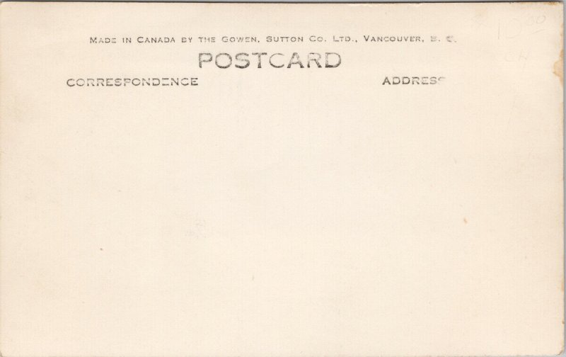 TSS Catala Union Steamships Ltd Unused Gowen Sutton RPPC Postcard G63