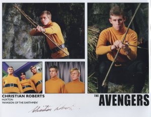 Christian Roberts The Avengers 10x8 Hand Signed Photo