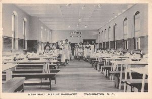 Washington DC Marine Barracks Mess Hall Vintage Postcard AA110737