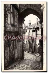 Postcard Old St Emilion The Arch De La Vieille Maison Du And Cadene