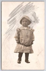 Portland OR RPPC Darling Billie Munson 1914 Erickson Family Cali Postcard J38