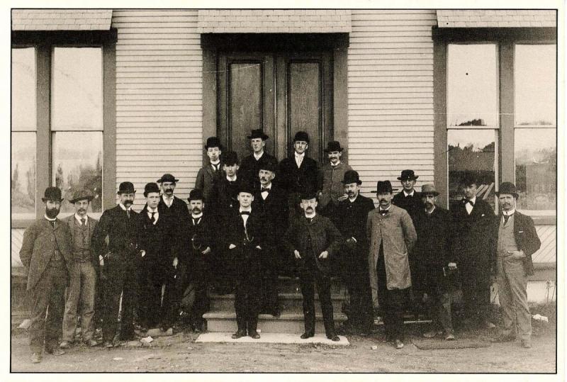 VT - Proctor, 1890. Marble Company Employees (Repro)