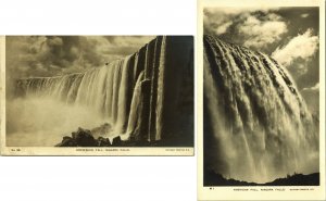 RPPC Lot 2 Niagara Falls Rotary FH Leslie Real Photo Postcard