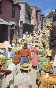 Vegetable Market Bridgetown Barbados West Indies Unused 