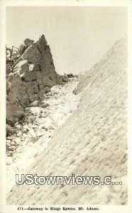 Real Photo, Kings Ravine - Mt. Adams, Maine ME Postcard