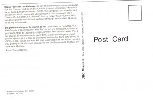 Kool Aid Happy Face on Railway Train, Beaconsfield, Quebec